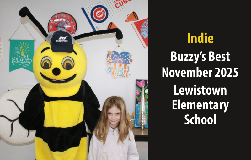 indie buzzy's best november 2025 lewistown elementary school