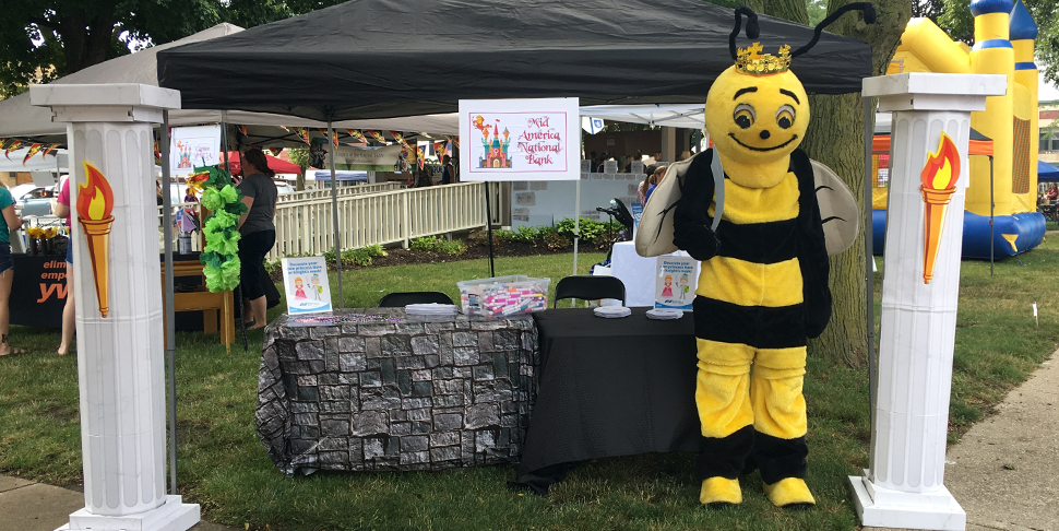 Buzzy at Kids Fest