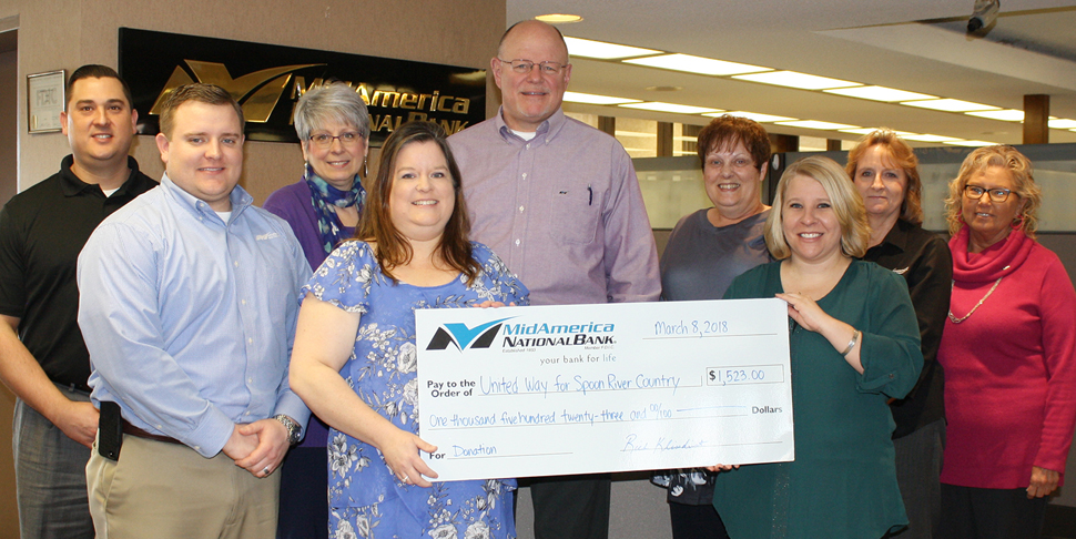 United Way for Spoon River Country Donation