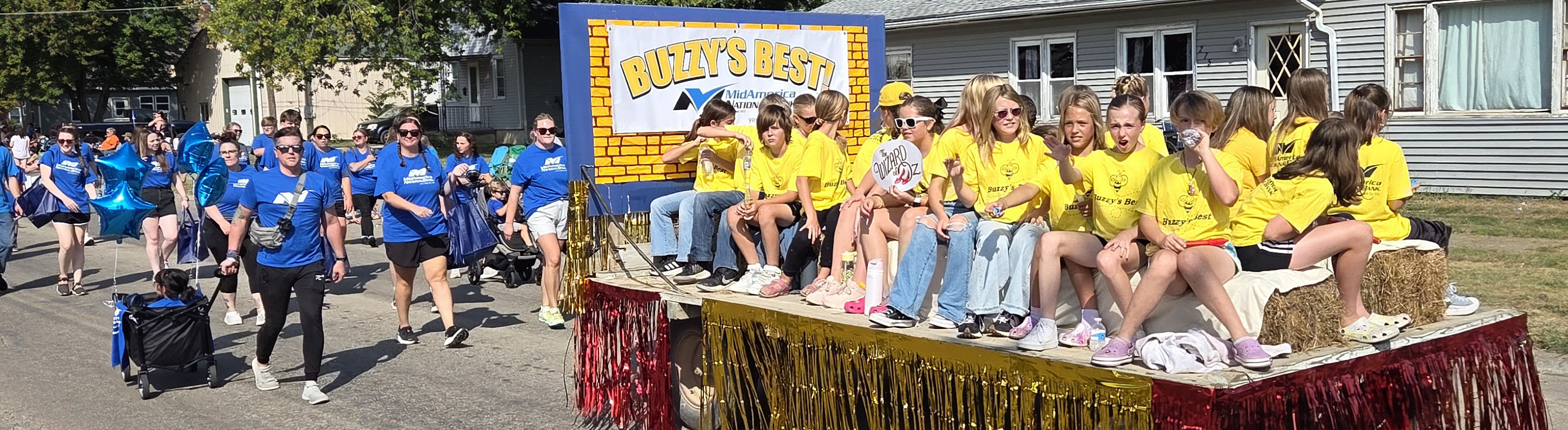 Buzzy's Best in 2025 Friendship Festival Parade